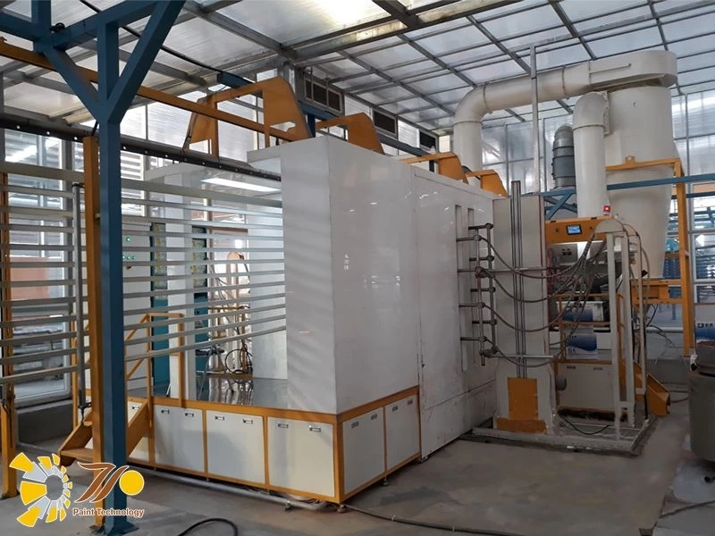 dây chuyền sơn tĩnh điện tự động ETEK GREEN