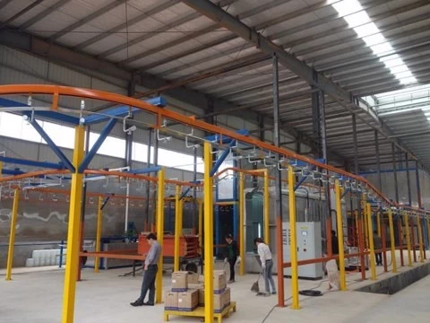 Dây chuyền sơn tĩnh điện tự động ETEK GREEN
