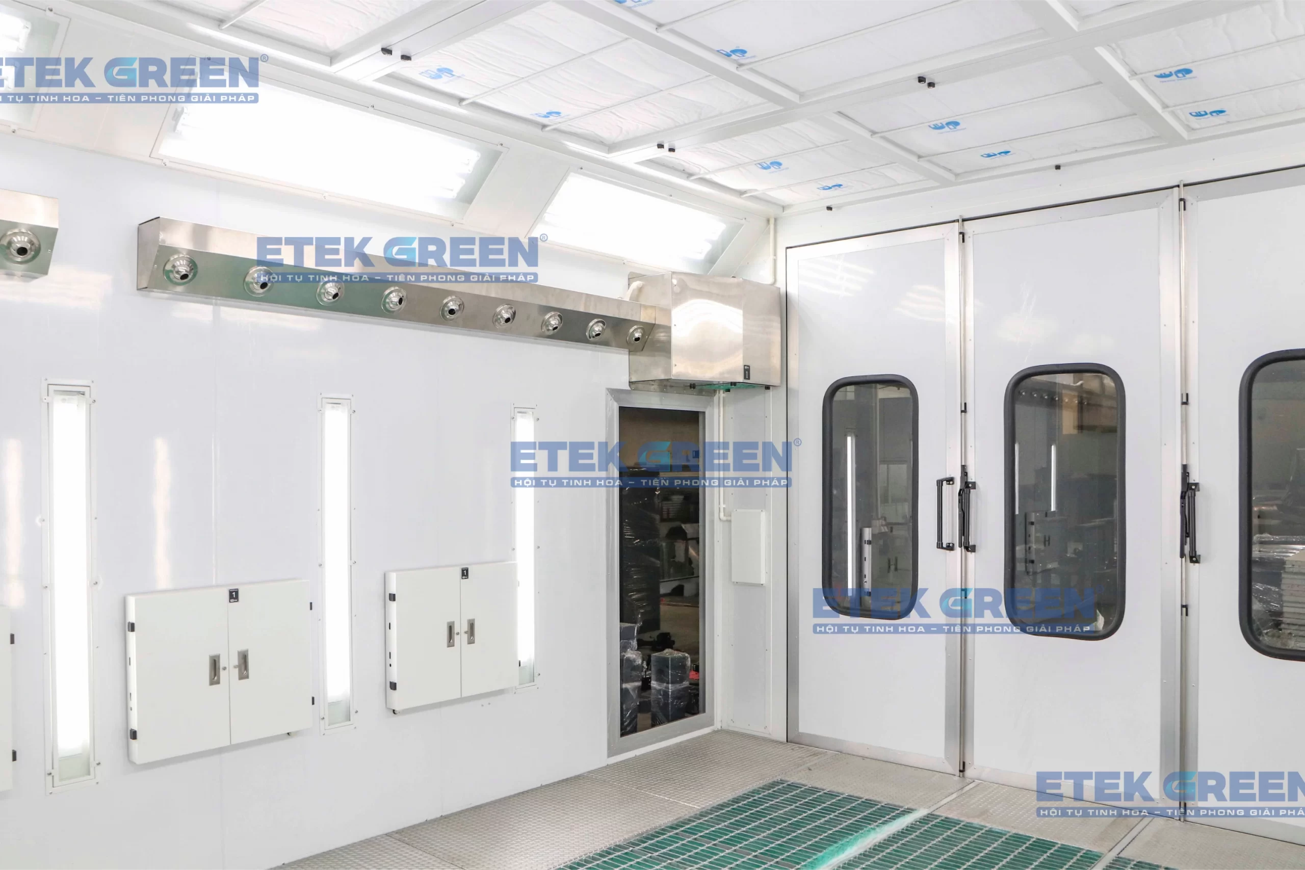 chi phí đầu tư phòng sơn công nghiệp