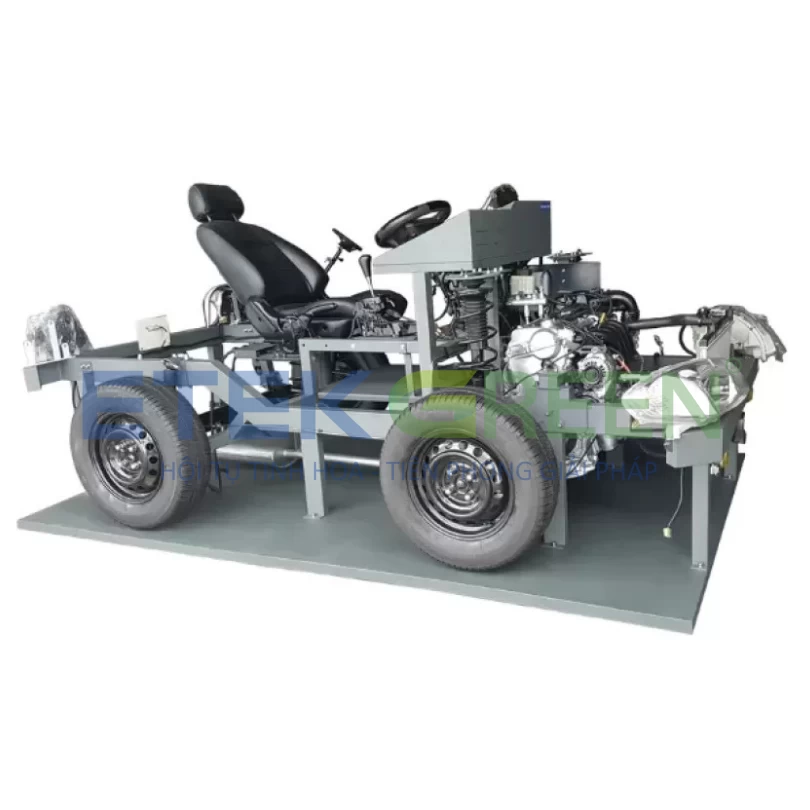 Thiết bị đào tạo kỹ năng vận hành chẩn đoán ô tô động cơ xăng VVTi FWD ETEK GREEN