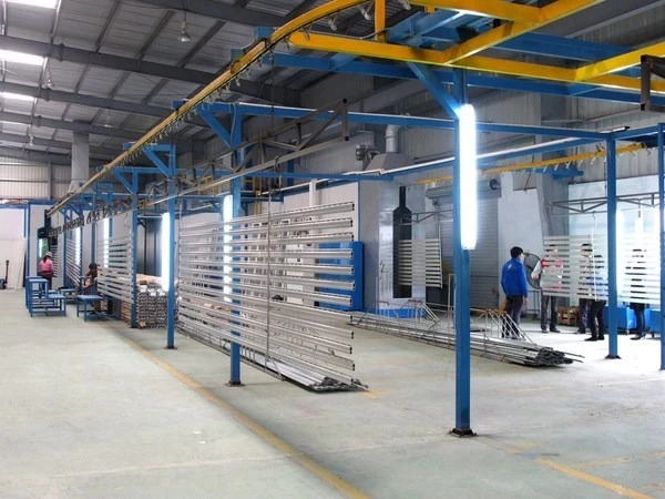 Dây chuyền sơn tĩnh điện bột ETEK GREEN