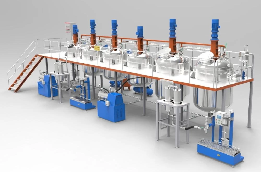 Dây chuyền sơn nước công nghiệp ETEK GREEN