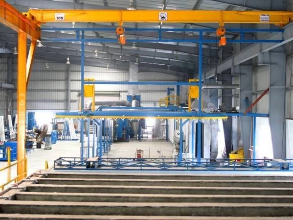 Hệ thống xử lý về mặt kim loại