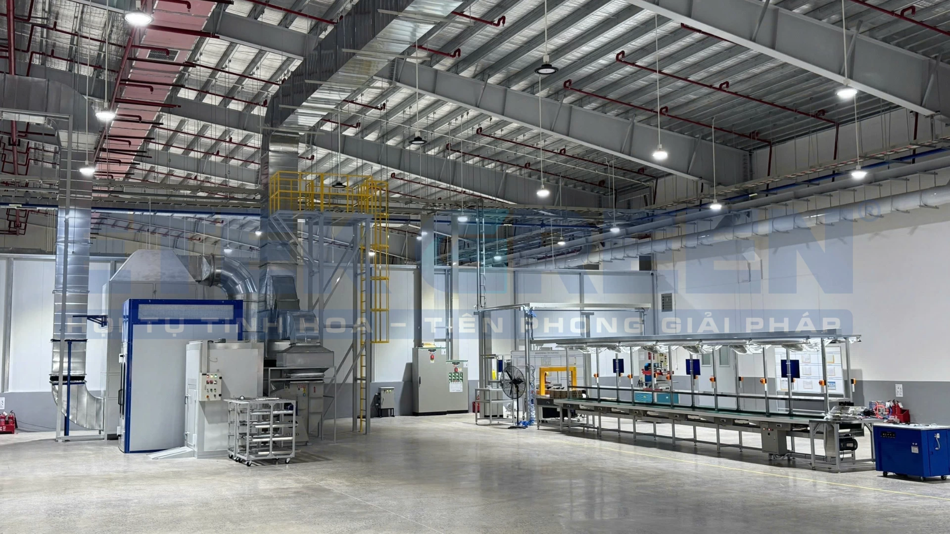 Hệ thống sơn liên hoàn tự động ETEK GREEN