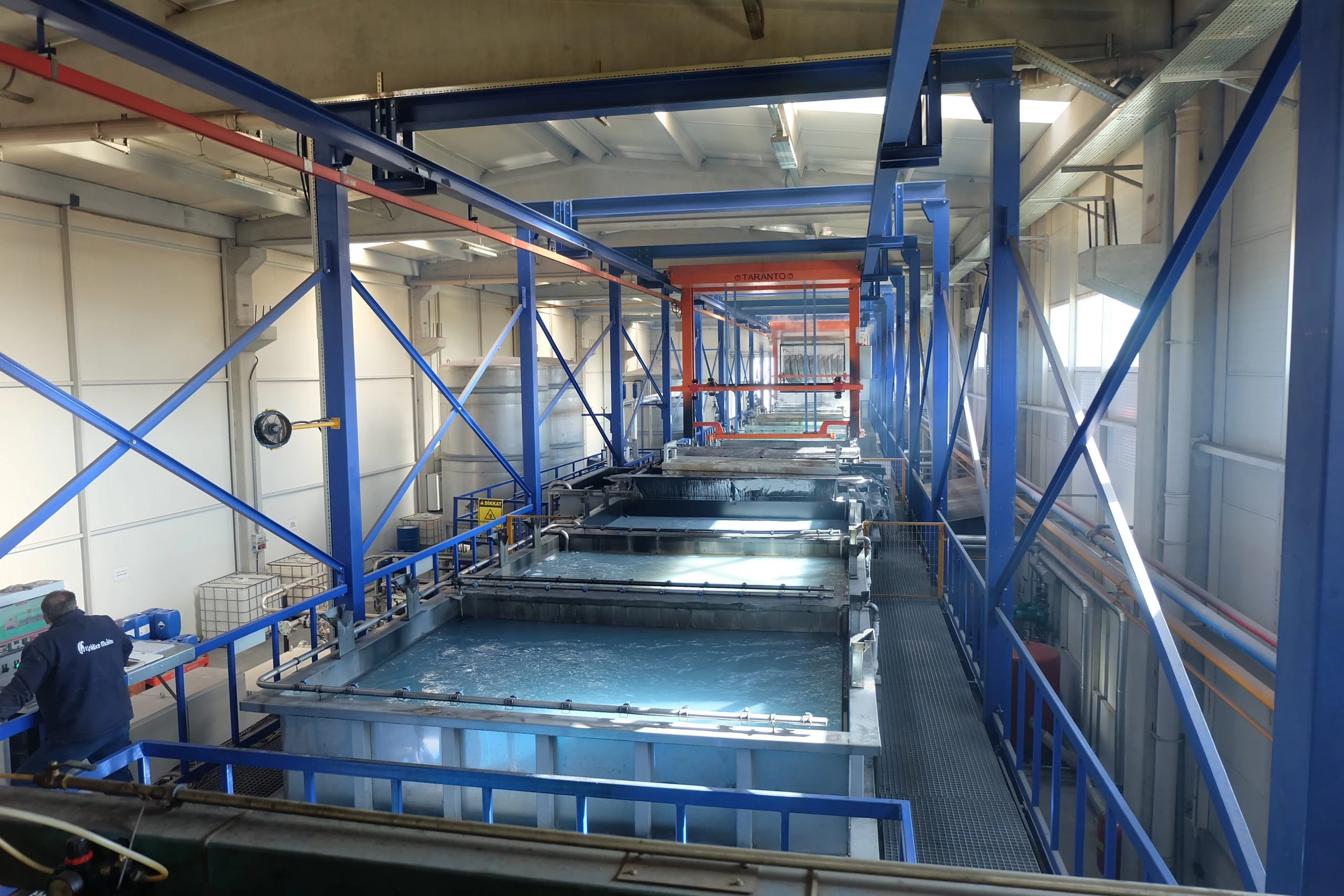 Hệ tẩy dầu & Phosphate – kiểu nhúng (Immersion Degreasing & Phosphating)