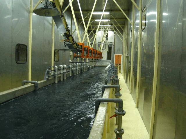 dây chuyền sơn điện di e coating