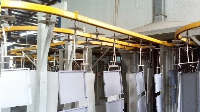 hệ thống dây chuyền sơn treo ETEK GREEN