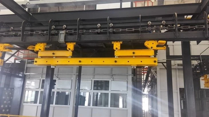 các lỗi kỹ thuật trên dây chuyền sơn tĩnh điện