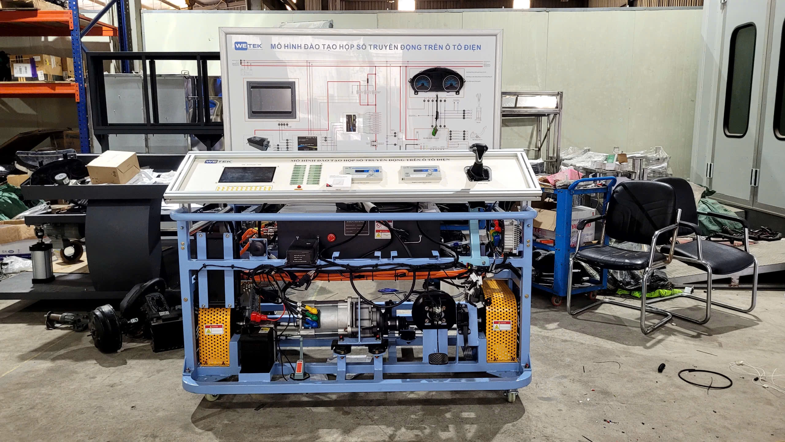 mô hình thực hành tự động hóa ngành ô tô