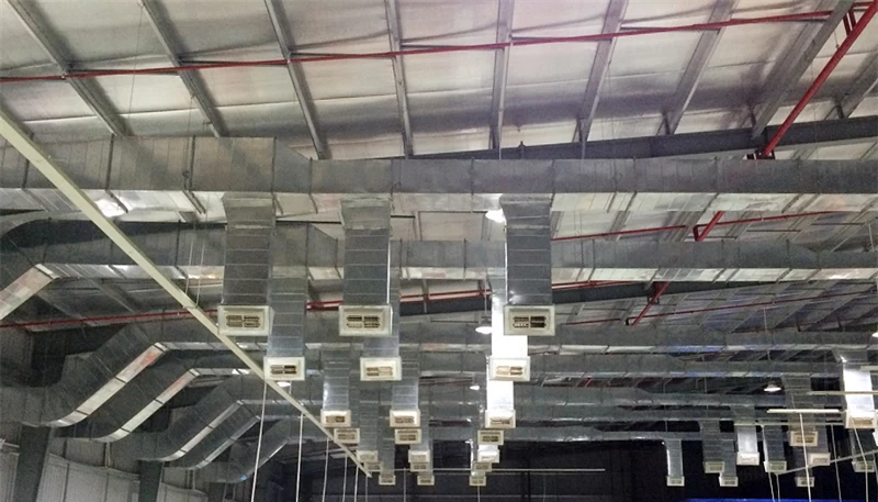 hệ thống hút – cấp khí sạch phòng sơn