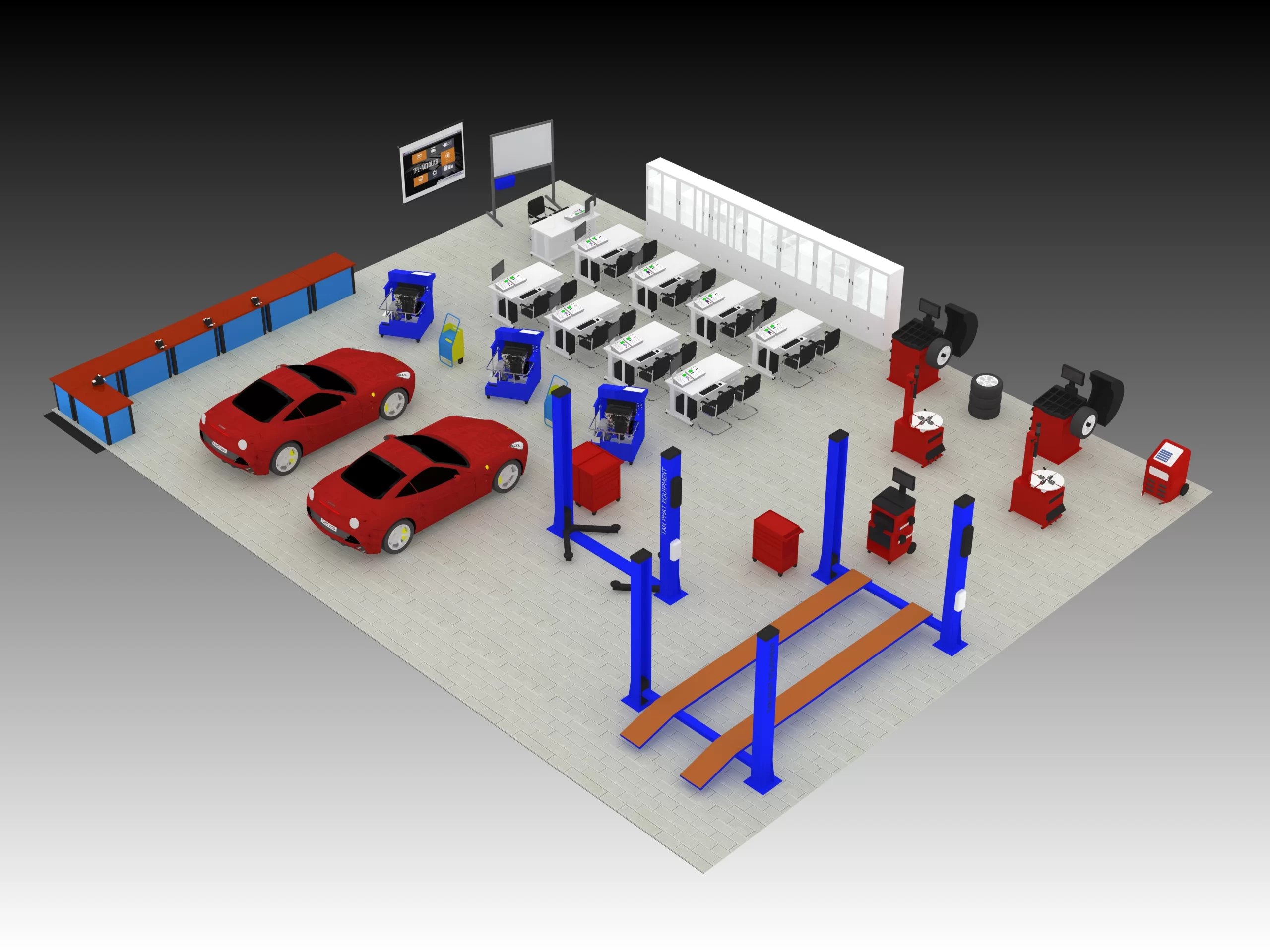 Phòng thực hành đạt chuẩn quốc gia