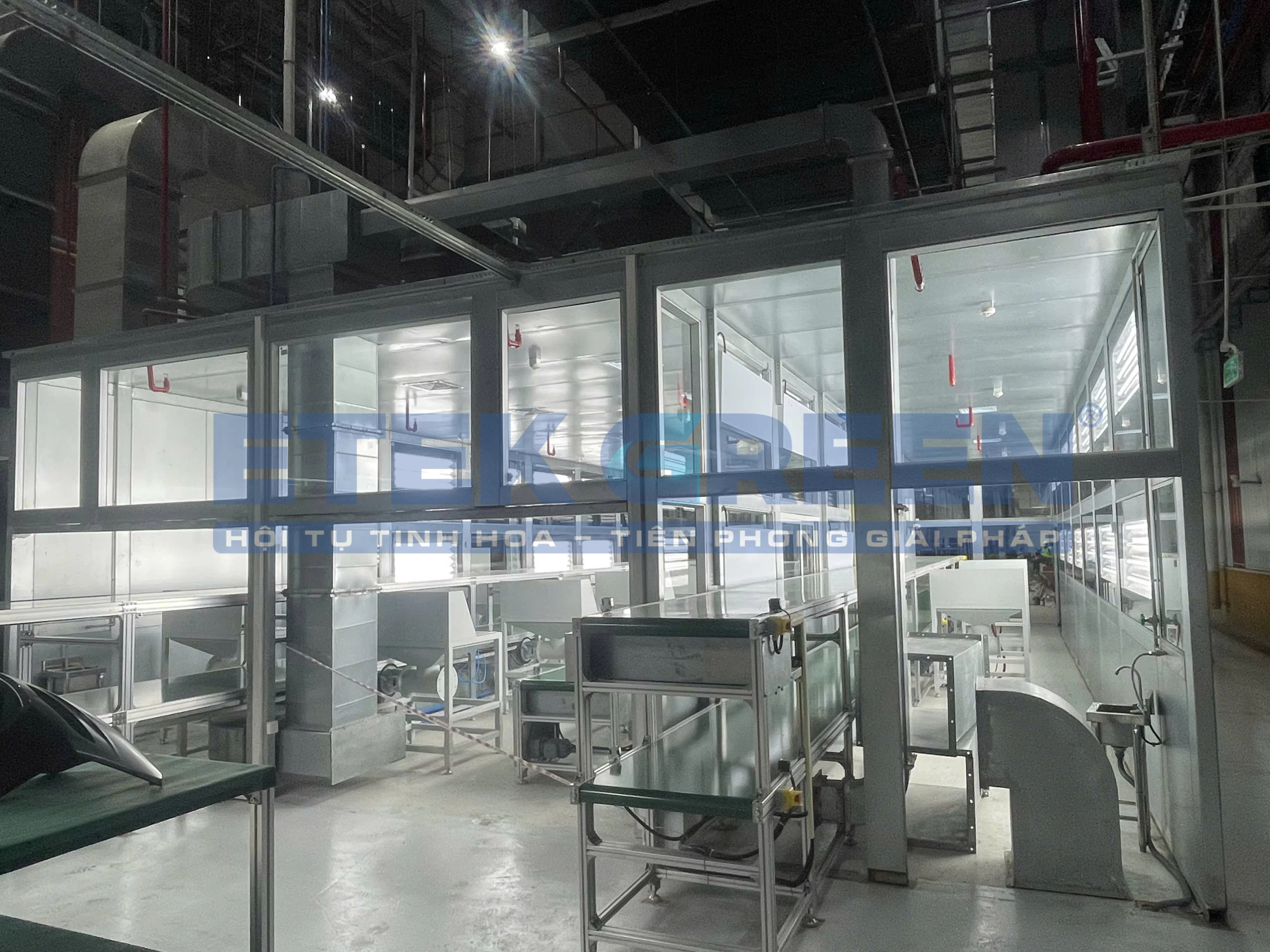 Quy trình triển khai dự án công nghiệp tại ETEK GREEN