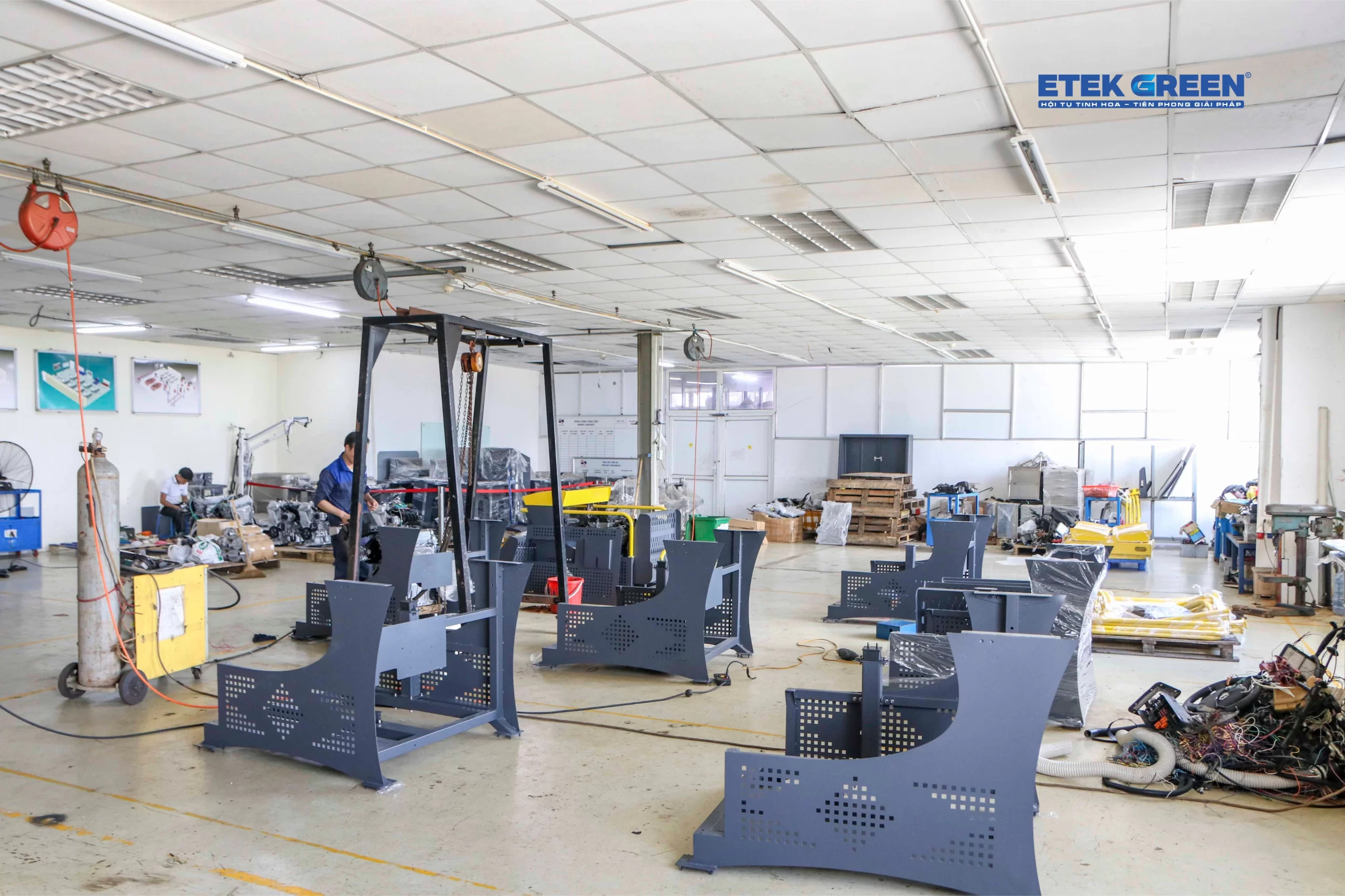 triển khai giải pháp tổng thể cho dự án công nghiệp