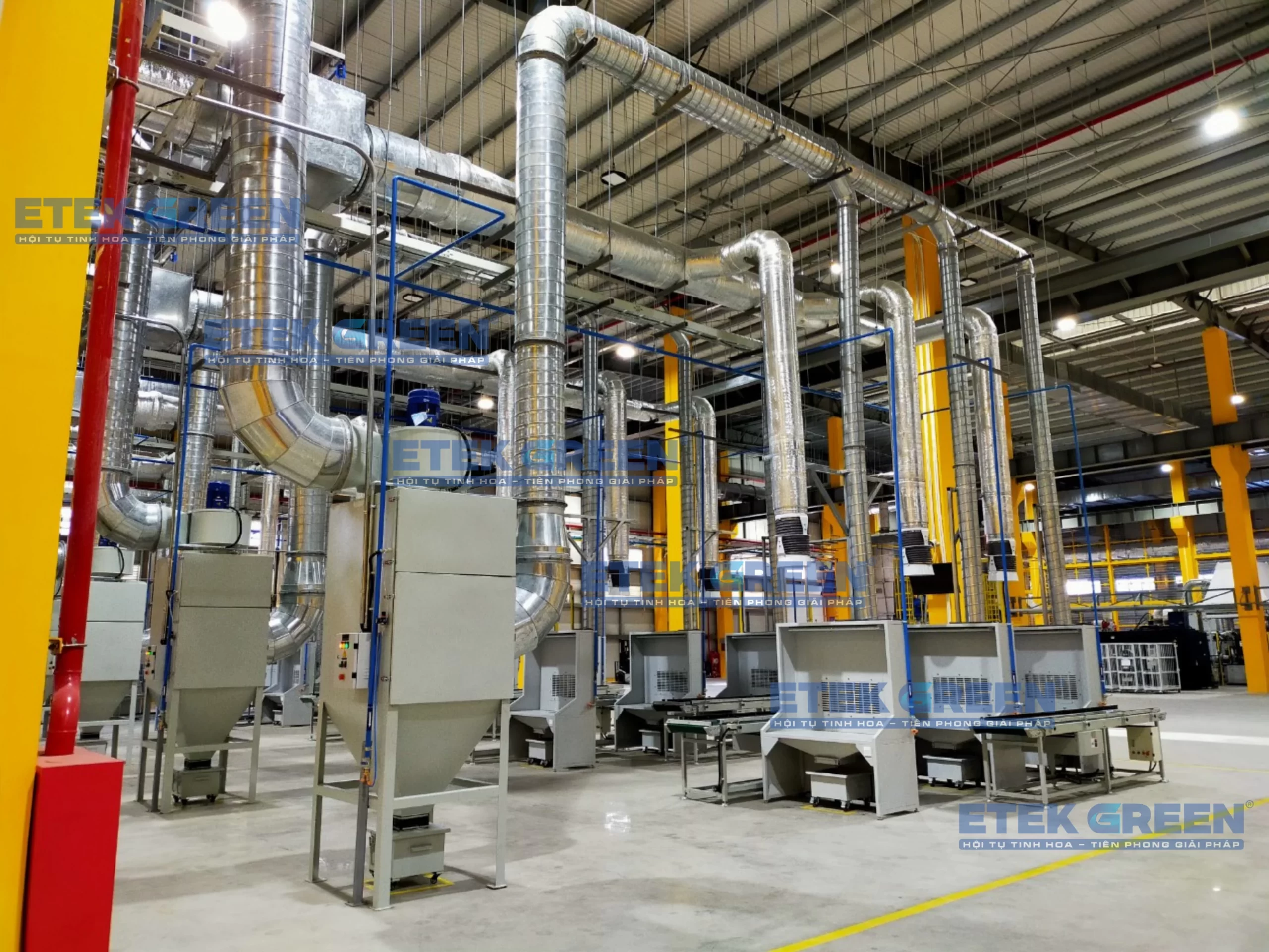 Công nghệ lọc bụi công nghiệp phổ biến hiện nay