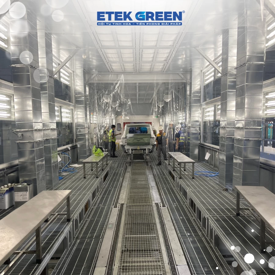 giải pháp dây chuyền sơn và xử lý bề mặt