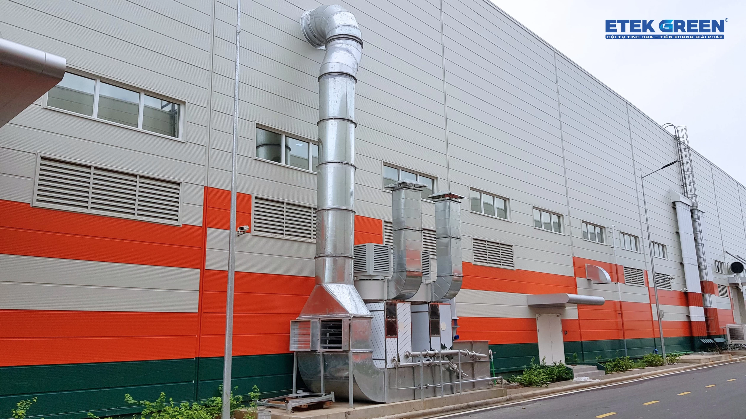 giải pháp xử lý khí thải Etek Green