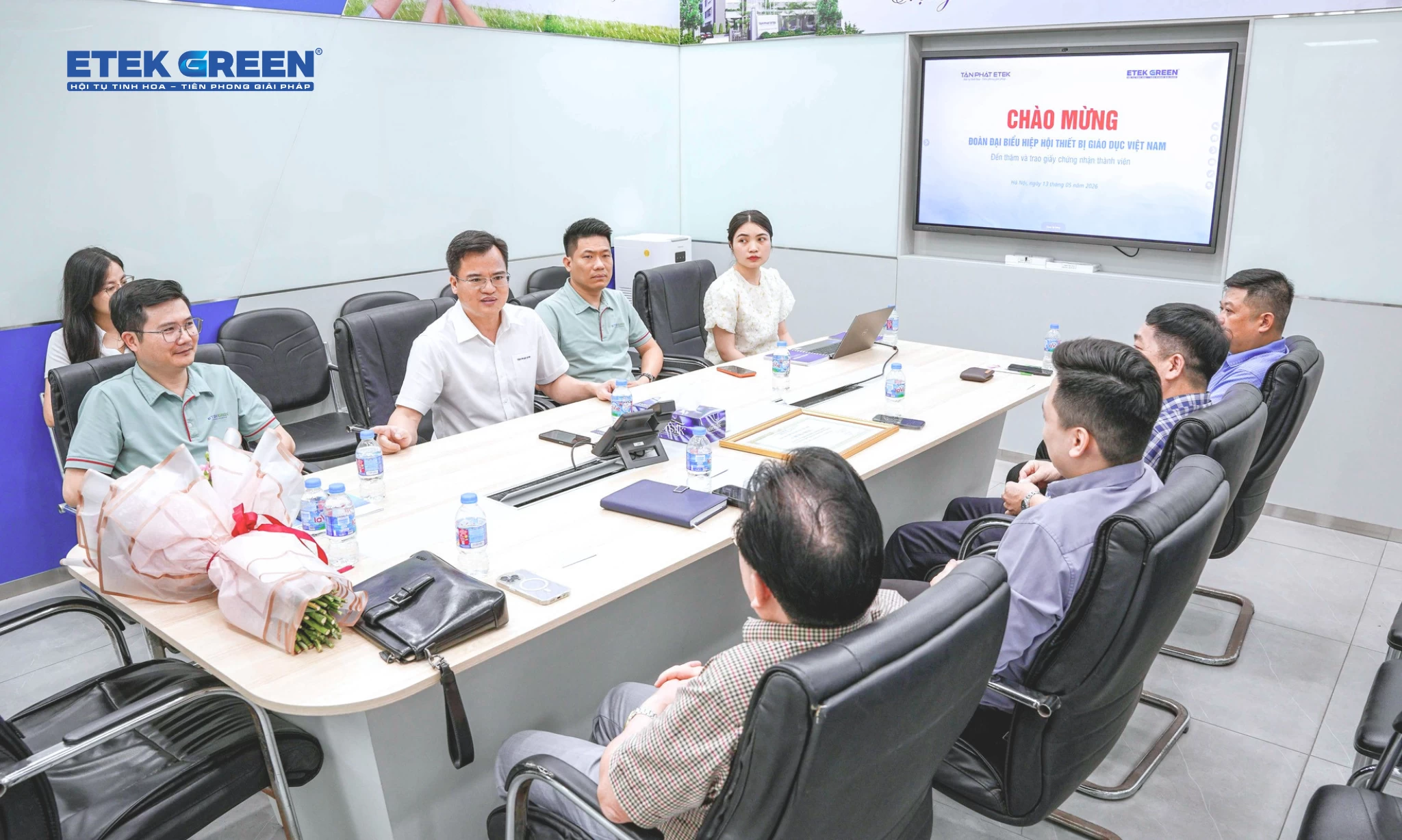 Hiệp hội thiết bị đào tạo giáo dục làm việc cùng ETEK GREEN