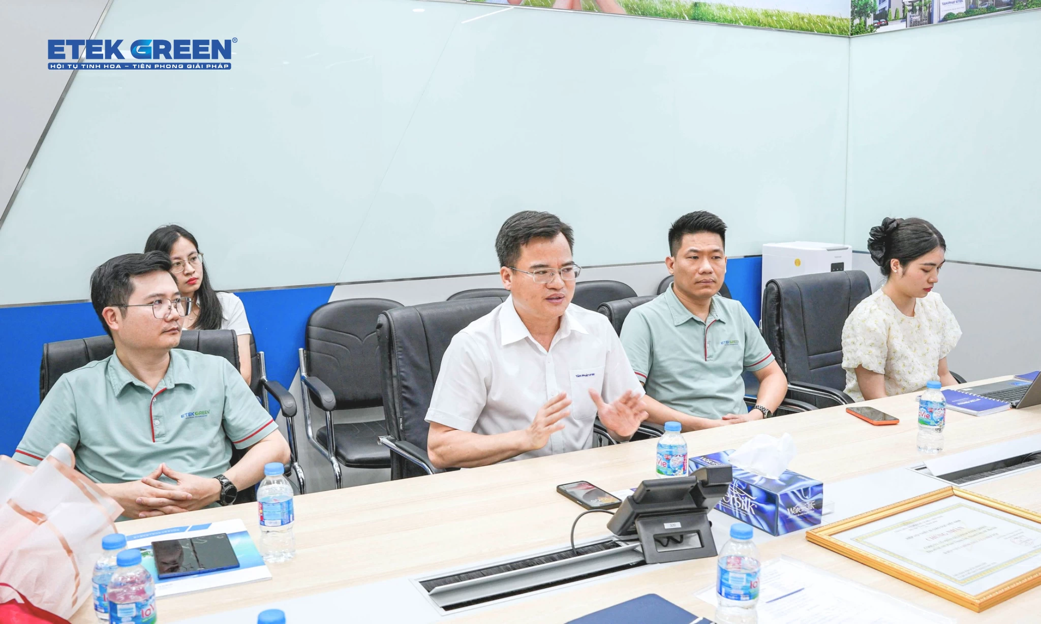 ETEK GREEN trao đổi cùng Hiệp hội thiết bị đào tạo giáo dục