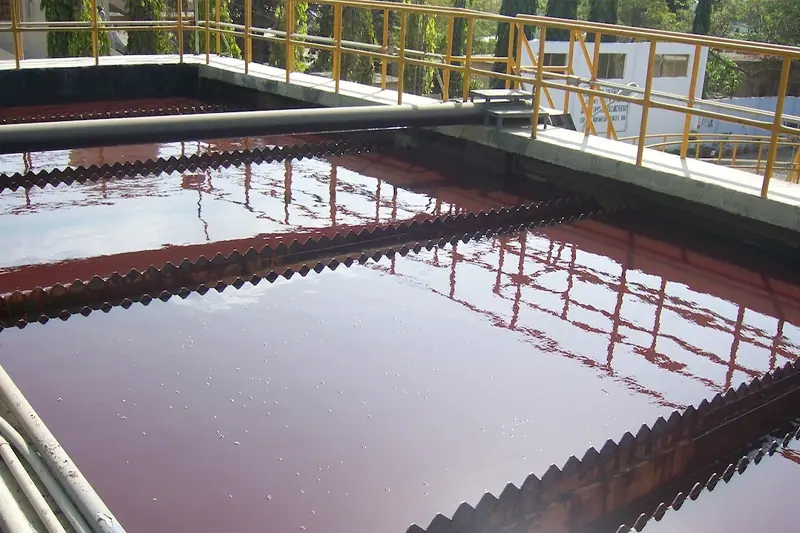 xử lý màu nước thải sơn